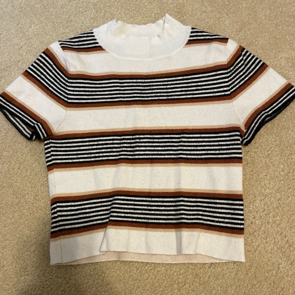 L.A. Hearts Multicolor Striped Sweater